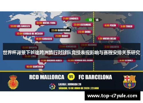 世界杯背景下长途跨洲旅行对球队竞技表现影响与赛程安排关系研究 世界杯背景下长途跨洲旅行对球队竞技表现影响与赛程安排关系研究